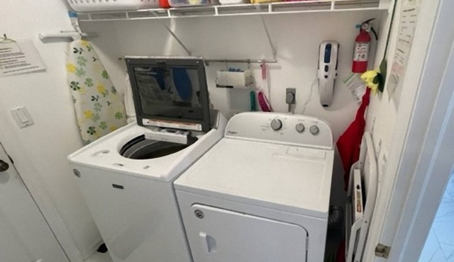 Excellent furnished vacation home on waterfront with boat dock and lovely yard