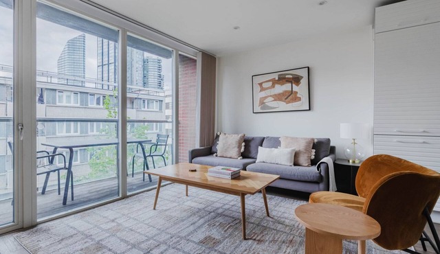 Excellent Old Street 2BR w/Balcony, close to Tube Station, by Blueground