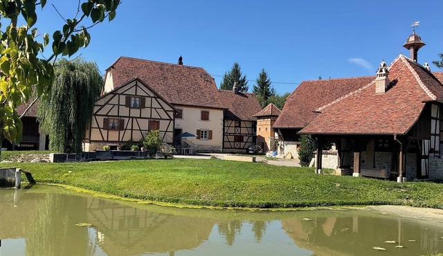 Exceptional 1690 house on the banks of the Ill - Unique heritage estate in Alsace