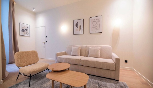 Exceptional apt with AC-1BR-4P-Palais Garnier
