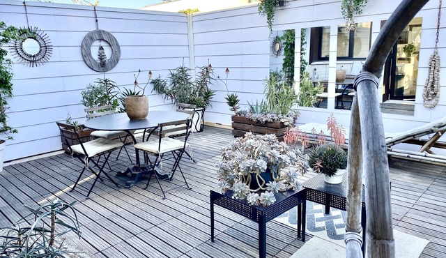 Exceptional duplex apartment with terrace in downtown Montpellier