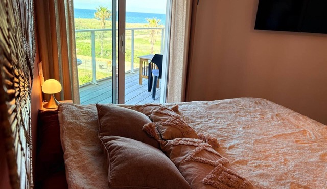 Exceptional seafront view in Sainte-Marie-la-mer (66470).