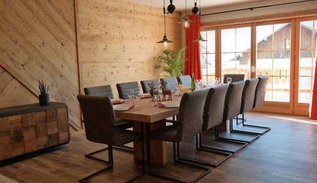 Exceptional modern chalet with wellness area,