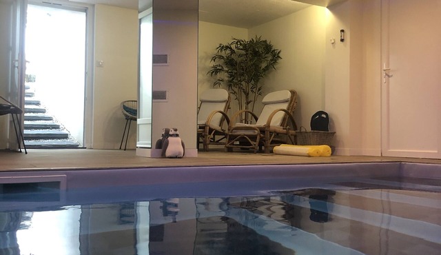 EXCEPTIONAL: PORNIC center house with indoor swimming pool and garden.