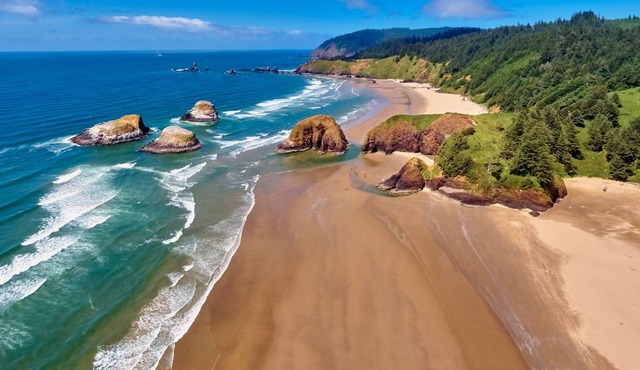 Exceptional Private Coastal Getaway, Fire-Pit, Ping Pong, Deck and Yard, 1/2 Mile to Beach