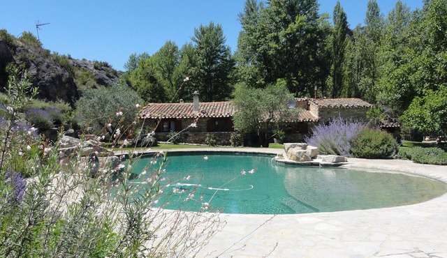 Exceptional property in delightful grounds with superb swimming pool.