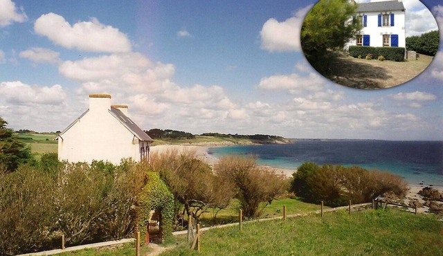 Exceptional sea and island view. A haven for nature in a protected site