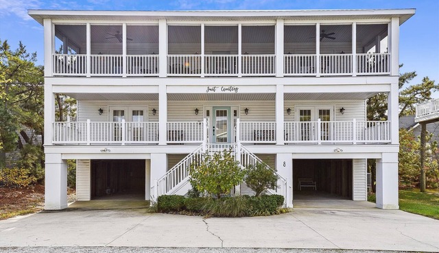 Exceptional vacation home located just steps from the beach front in beautiful family friendly South Bethany!