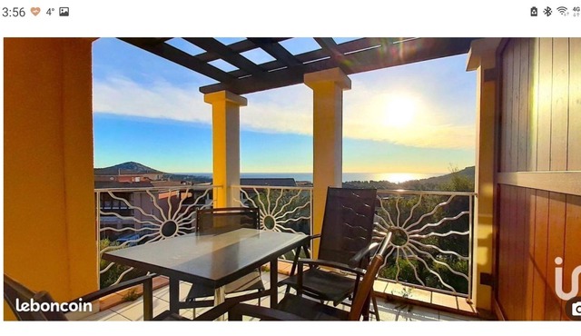 Exceptional view of the sea and Cap Estérel