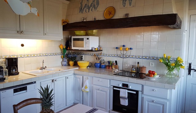 Exceptional villa,mountains panorama,15minutes walk from the beach.64 CIBOURE.