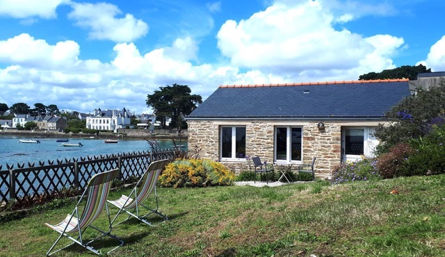 Exceptional! Waterfront fisherman's cottage Golfe du Morbihan Larmor Baden