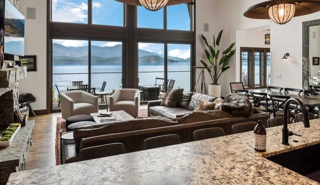 Exceptional Waterfront Luxury Home | Hot Tub