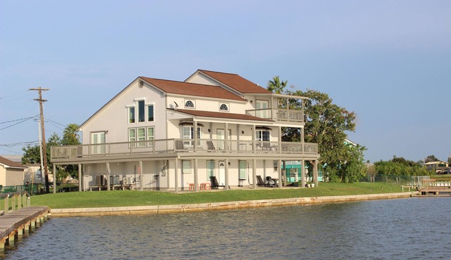 Exceptional Waterfront Home with 165 foot fishing pier