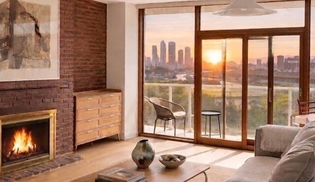 Exclusive 6Bed5Bath Penthouse NYC Skyline view Parking Sun Room Balcony