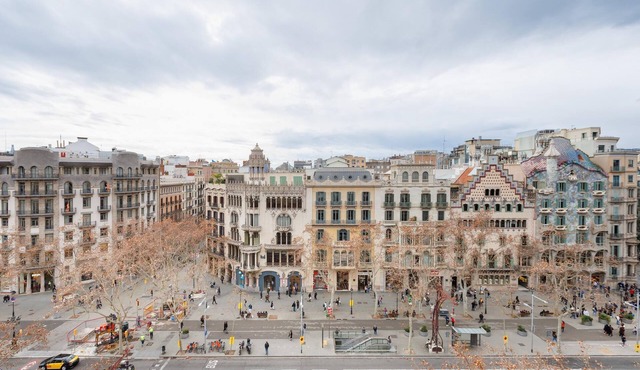 Exclusive area with views of Casa Batlló