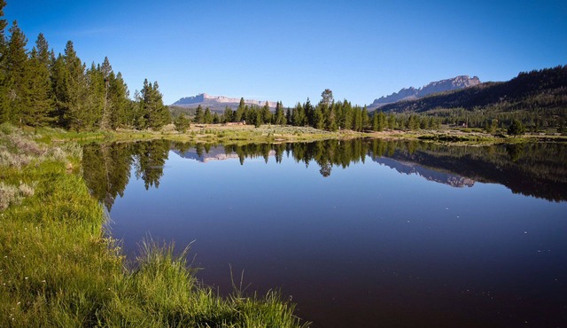Exclusive Lake-front Cabin at Lava Creek Ranch.