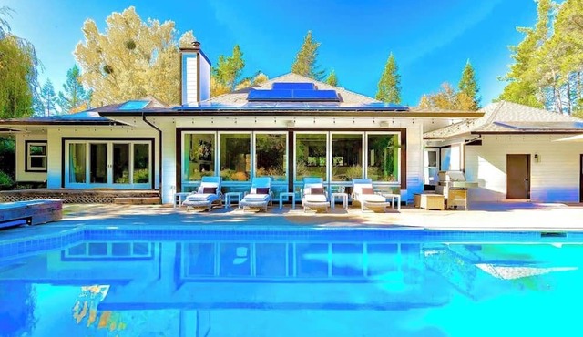 Exclusive Lux Villa Estate with private pool, hot tub, game room & bocce court