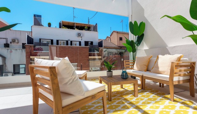 Exclusive penthouse with private terrace in Madrid. Zabaleta V