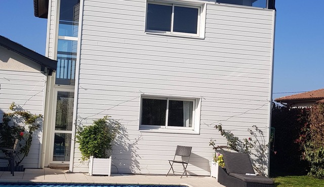 Exclusive rental 3 bedrooms garden private heated pool HOSSEGOR CAPBRETON