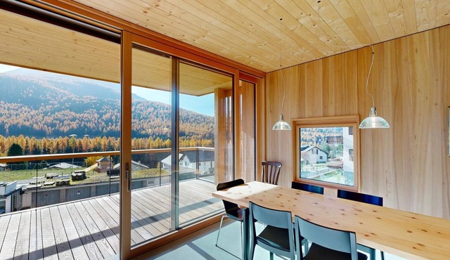 Exclusive Roseg Apartment with Panoramic View in Pontresina