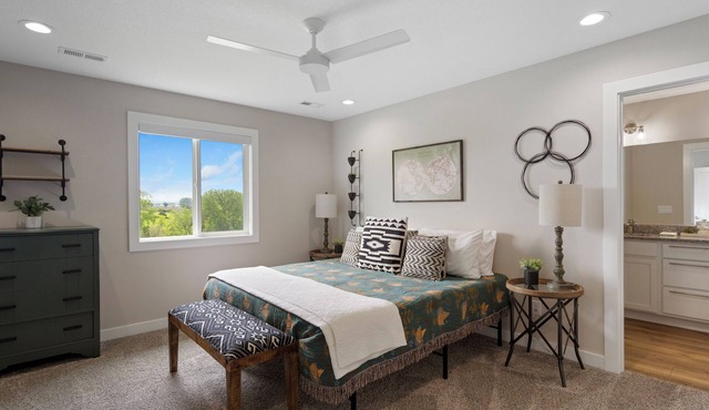 Exclusive Scenic Escape End Unit New Construction Jordan Creek w/2 Car Garage