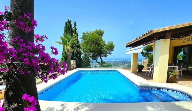 Exclusive Villa at La Sella Resort with Mountain View, Sea View, Pool, Wi-Fi, A/C, Terraces & Garden