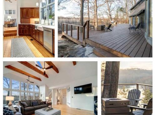 Exclusive Wooded Chalet w Magnificent River Views