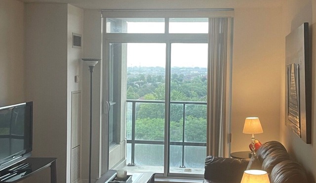 EXECUTIVE CONDO, (FULLY FURNISHED)nOne bedroom plus den, located in Mississauga.