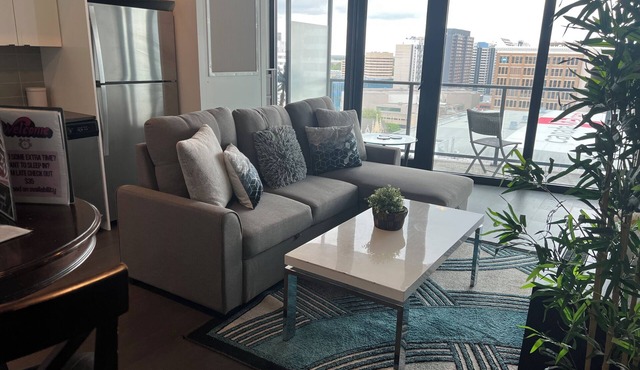 Executive Luxury 2 bed Spacious Downtown WIFI laundry