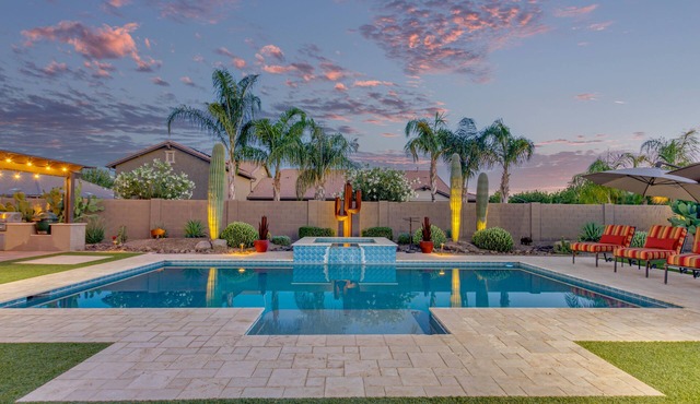 Executive Luxury Rental! Stunning Heated Pool/Spa Home and Backyard!