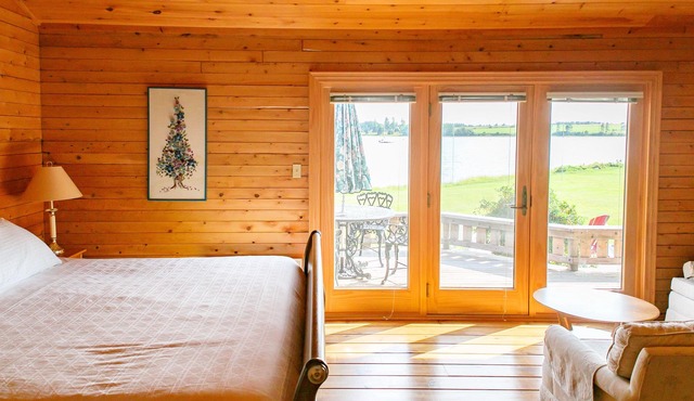 Executive style family cottage on the water