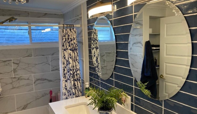 EXECUTIVE SUITE, KITCHEN, BATH, LAUNDRY, & DIRECT TV