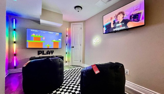 Executive home in West Chester Game Room Hot Tub