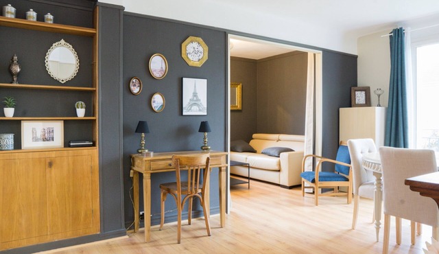 EXIGEHOME - Beautiful T3 10 km from Paris Porte de St Cloud