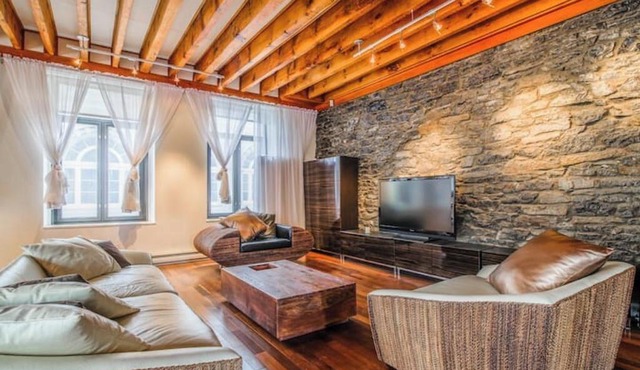 Exotic 2 Floor Penthouse Loft With Terrace