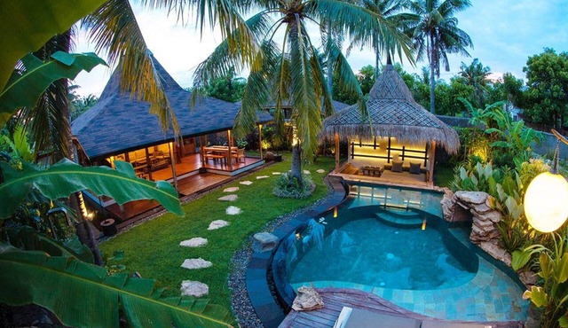 Exotic Luxury Villa with private Pool at Gili Trawangan