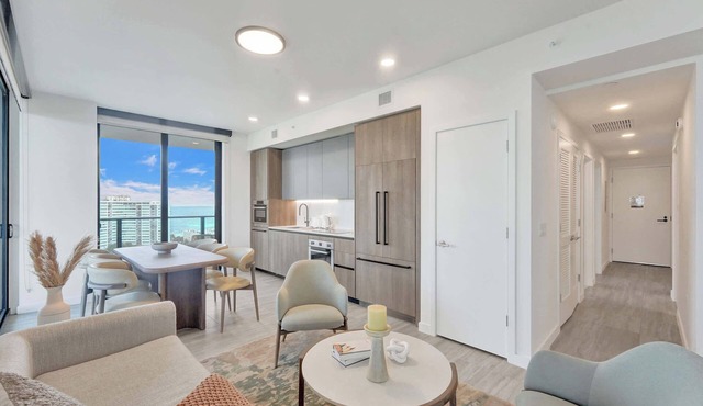 Expansive 4-Bedroom Condo Steps from the Beach with Stunning Views
