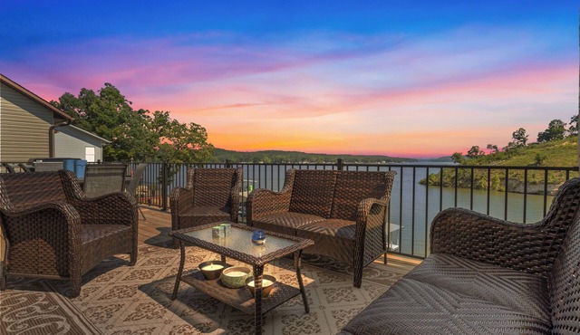 Expansive Deck, Private Dock, Boat Slip and Stunning Views