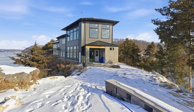 Expansive Lakefront Estate with Private Pool & Movie Theater at 43mm