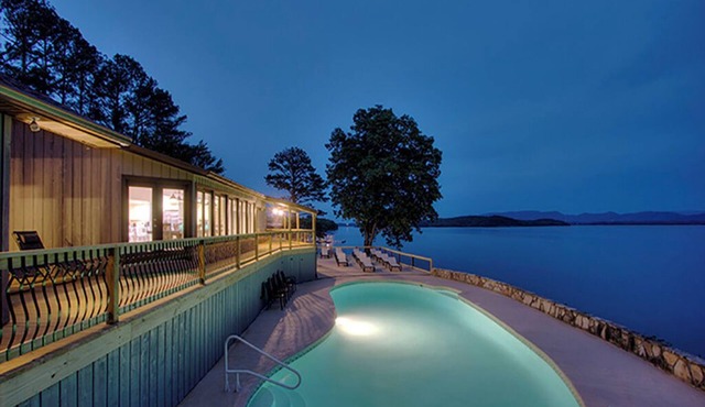 Expansive Lakefront Retreat w/Pool & Games