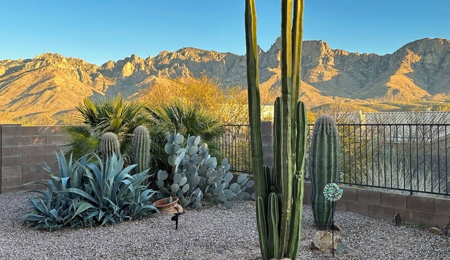 Expansive mountain views! Spacious retreat near Catalina State Park!