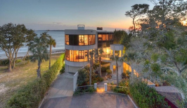 Expansive Ocean Views in Secluded Neighborhood with Pool, Short Walk to Village