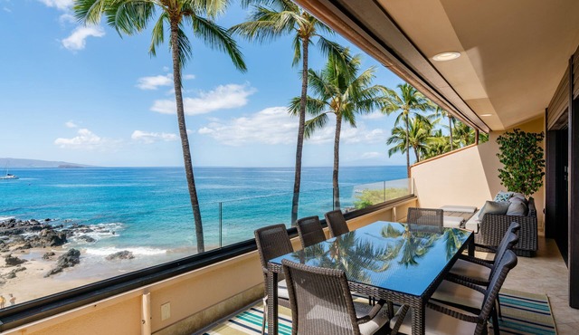 Expansive One-of-a-Kind Retreat - 3 Oceanview Lanais - Makena Surf G 301-302