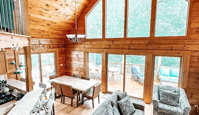 Expansive Upscale Retreat on 2 Acres with Sebago Beach Access, Canal Dock, A/C