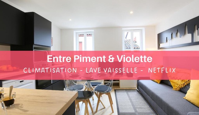 expat renting - Entre Piment & Violette - Saint Michel