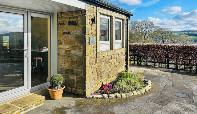 Experience a peaceful countryside escape at The Stables in Silsden.
