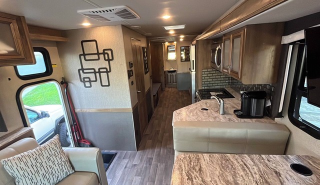 Experience an RV stay in Vacaville, featuring Wi-Fi for your connectivity needs.