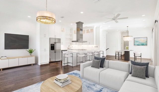 Experience Coastal Elegance at This New Tybee Island Estate with Private Heated Pool