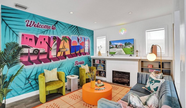 Experience Local Charm Miami in our Billiards Retreat with a Pool in Brickell!