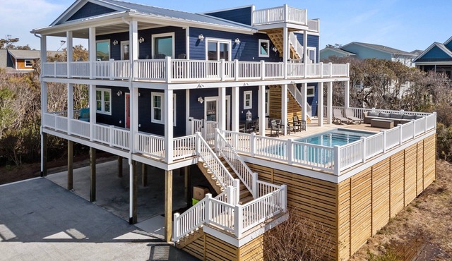 Experience luxury at Psalm Tree, a spacious 6-bedroom, 6-bathroom ocean view retreat